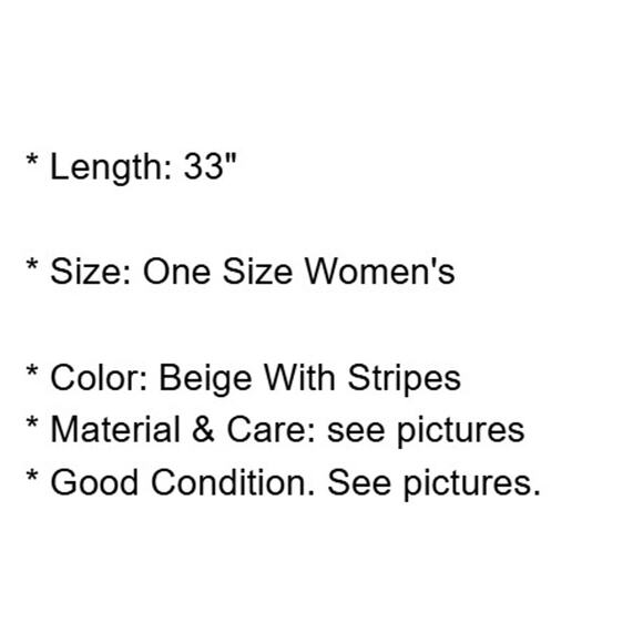 BCBGeneration Poncho Womens One Size Ivory Striped Fringe Hooded Cape bcbg - Picture 4 of 13